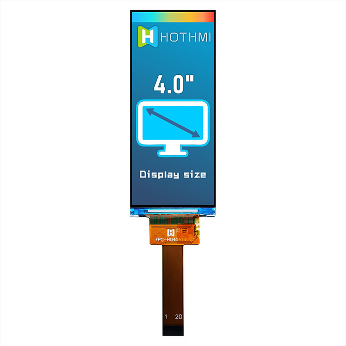 4 Inch TFT LCD Module 400X960 TFT LCD Display Manufacturer For Fingerprint Lock 5